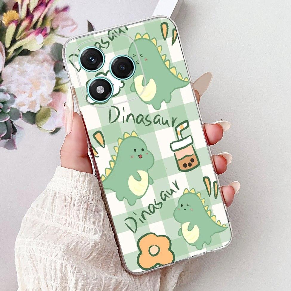 Clear For Honor 400 Lite Case ABR-NX1 Cute Cartoon Luxury Fashion Cool Soft TPU Bumper Cover For Honor 400Lite Phone Case Funda