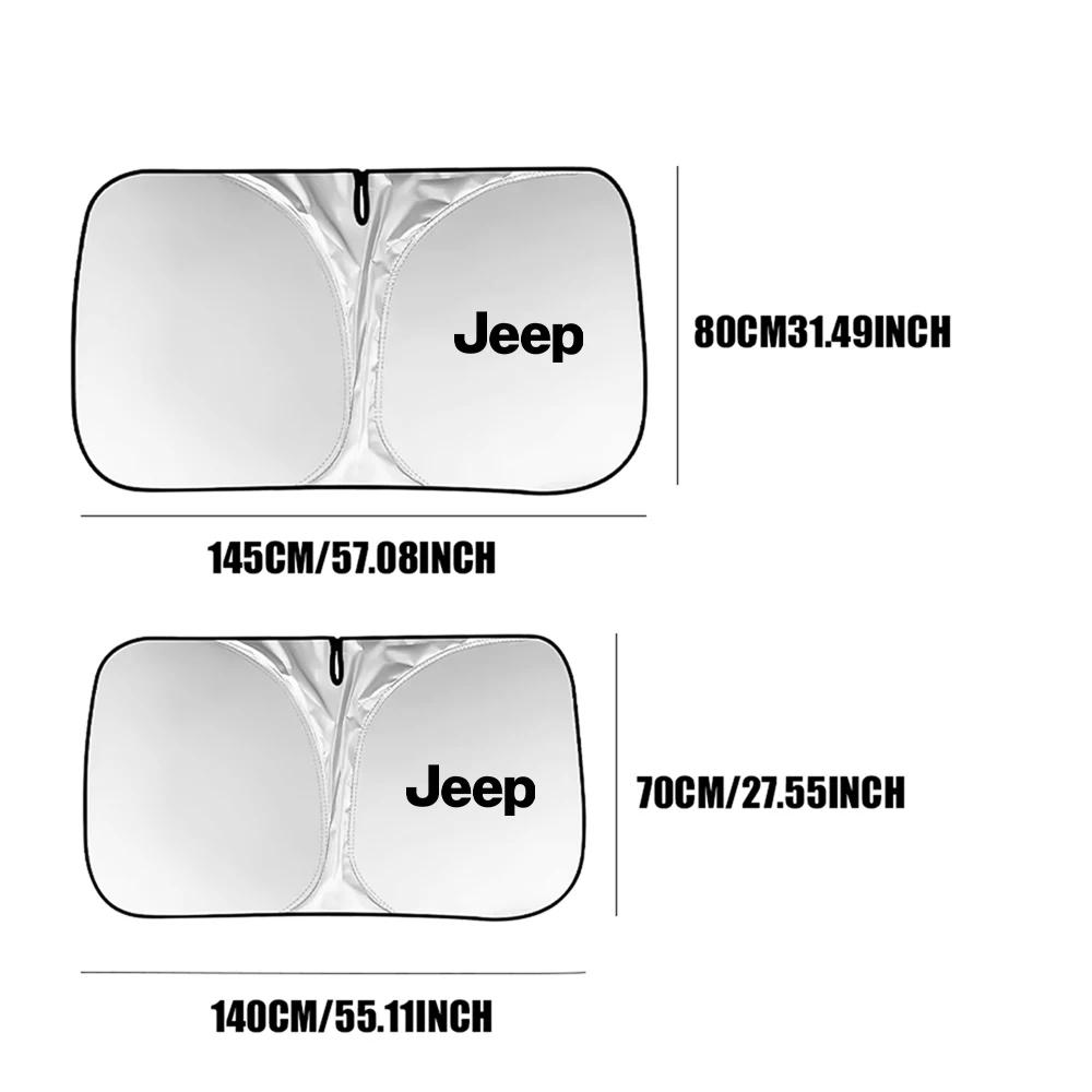 Для Jeep Складной Автомобильный Козырек от Солнца на Окно Защитный Козырек Защита Лобового Стекла Для Jeep Renegade Wrangler JK Comp