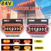 24 В 29 светодиодных габаритных огней для автомобиля, грузовика, наружные огни автомобиля, сигнальная лампа, предупреждающий задний фонарь, 3 режима, прицеп, грузовик