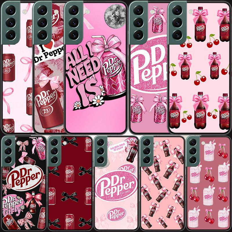 Чехол для телефона Напиток Cherry D-Dr-P-Pepper Для Samsung Galaxy S22 S25 Ultra S21 S10 Plus S26 Edge S20 S23 S24 FE Чехол Силиконовый S