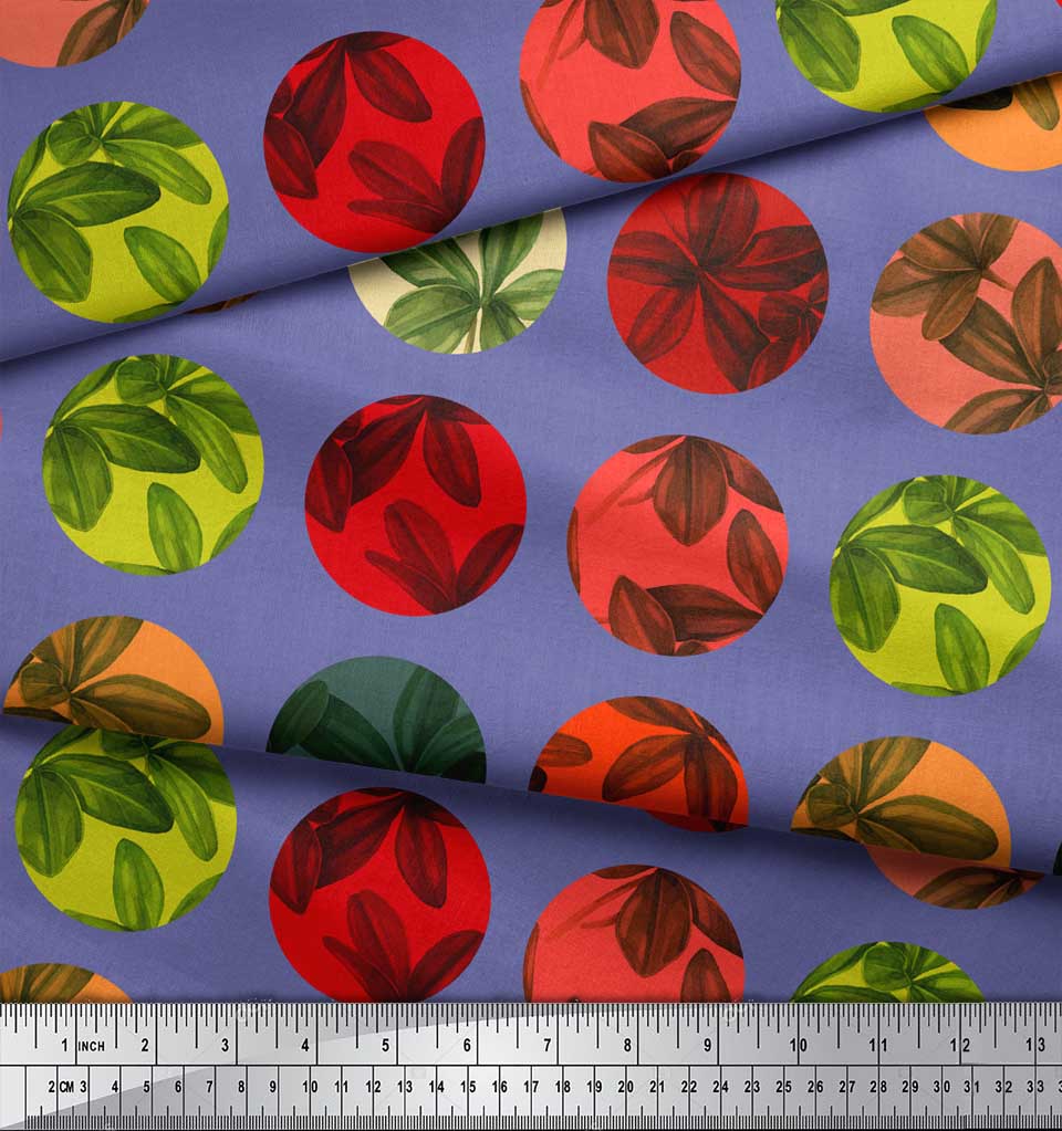 Soimoi Красная японская креповая атласная ткань с геометрическим принтом и кристаллами, ткань для рукоделия, на метр, 42 дюйма