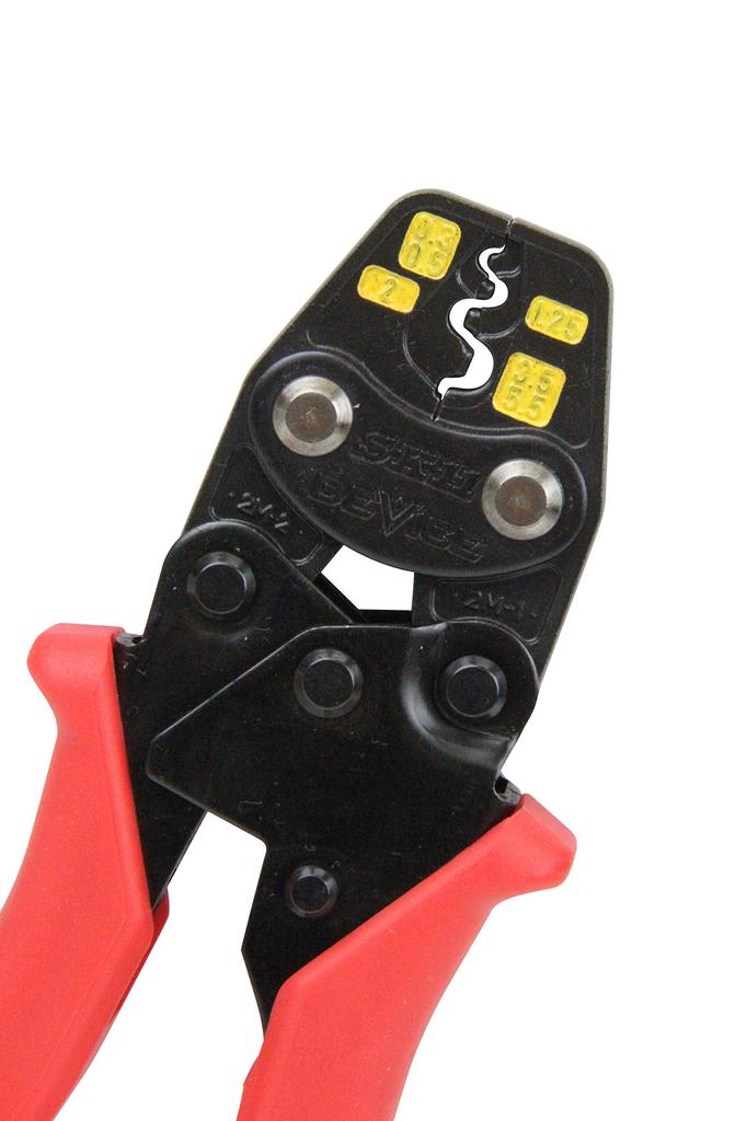 SK11 DEVICE Mini Crimping Tool for Bare Crimp Terminals and Made In Japan (SK11) DVC-2MA Sleeves,