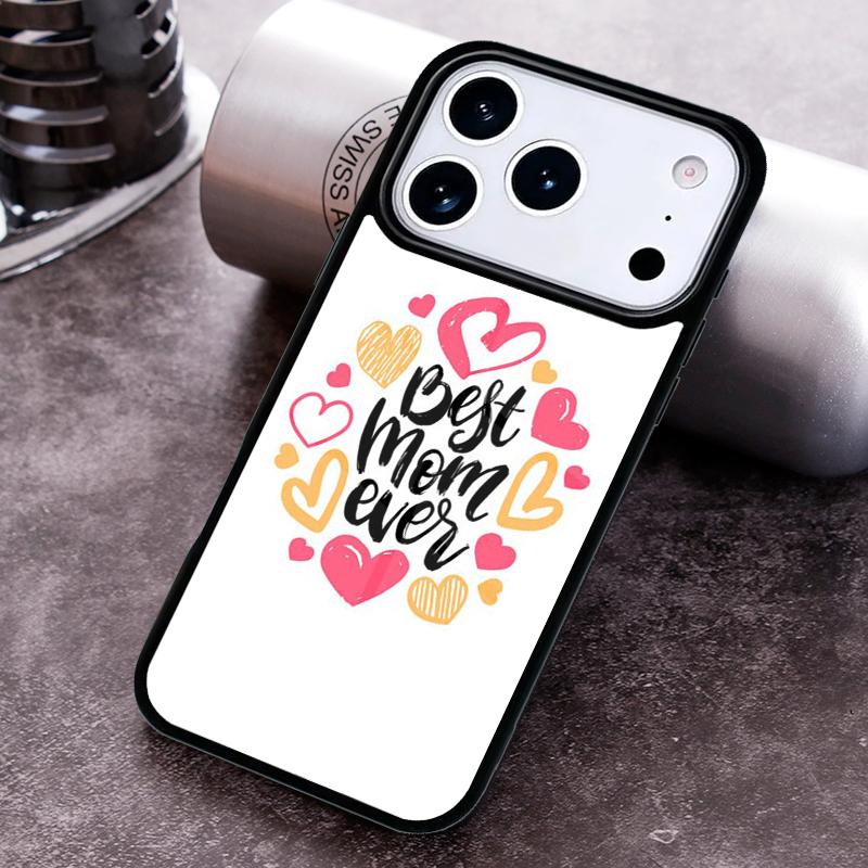 Лучшая в мире Мама мамочка Когда-либо Чехол для телефона для iPhone 17,16e,15,14,13,12,11,Mini,Pro,MAX мягкий Силиконовый чехол