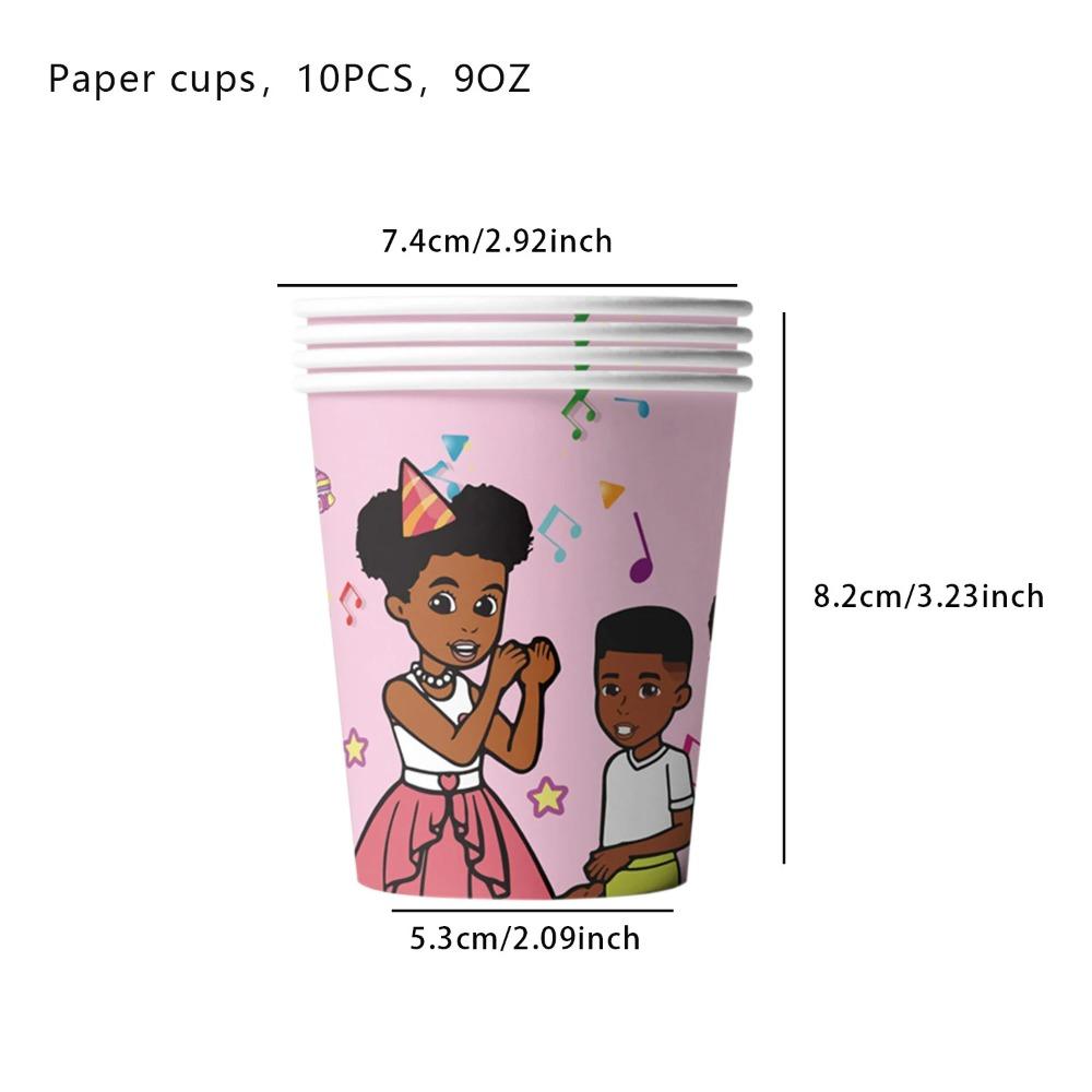 Hot TV Gracie Corner Theme Birthday Party Cake Topper Decoration Paper Tableware Gracie Balloons Backdrop Gracie Party Supply
