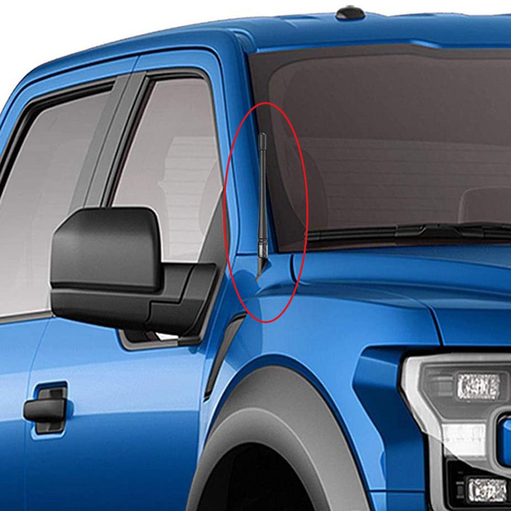 Car Radio FM AM Signal Aerial for Ford F150 Jeep Wrangler for Harley Davidson 7 Inches Rubber Antenna Optimized FM/AM