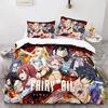 Новый комплект постельного белья Fairy Tail для мальчиков и девочек в японском стиле, подарок для спальни, односпальная кровать, двуспальная кровать, домашний текстиль, дропшиппинг