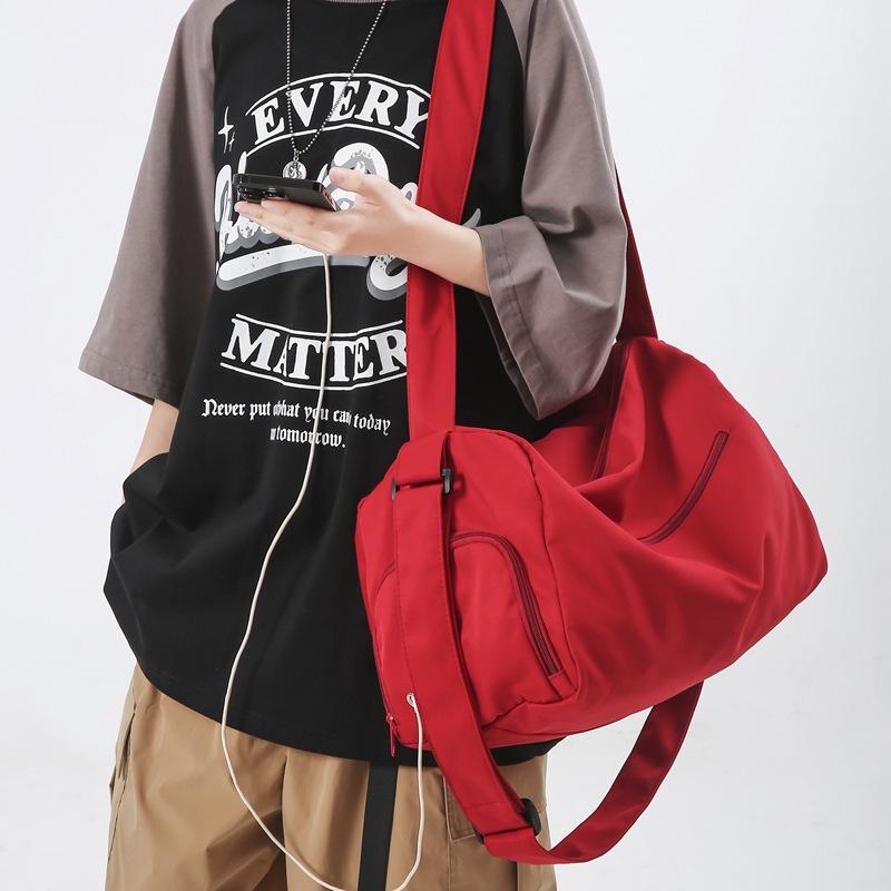 Фитнес-сумка Большой емкости Сумка для йоги Спортивная портативная сумка через плечо Дорожная сумка