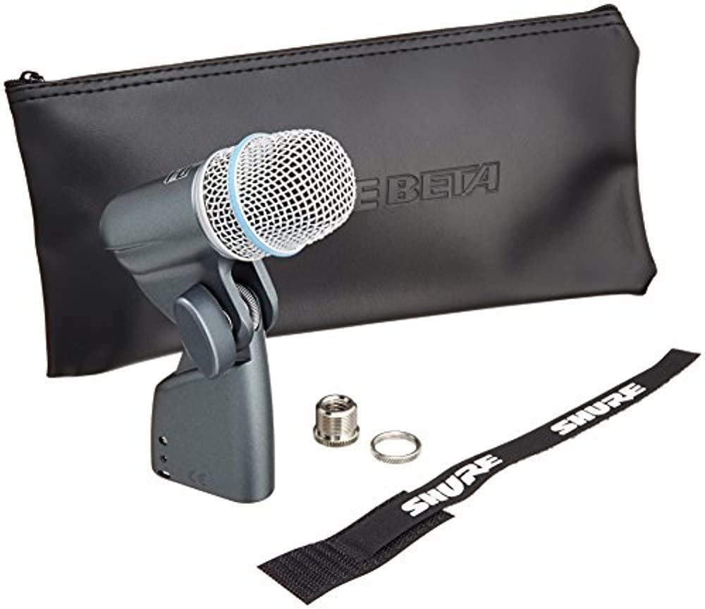 Shure Dynamic Snare Tom Super BETA Warranty 2 Microphone Cardioid/Snare Tom/Live 56A-J [/Manufacturer's Years]