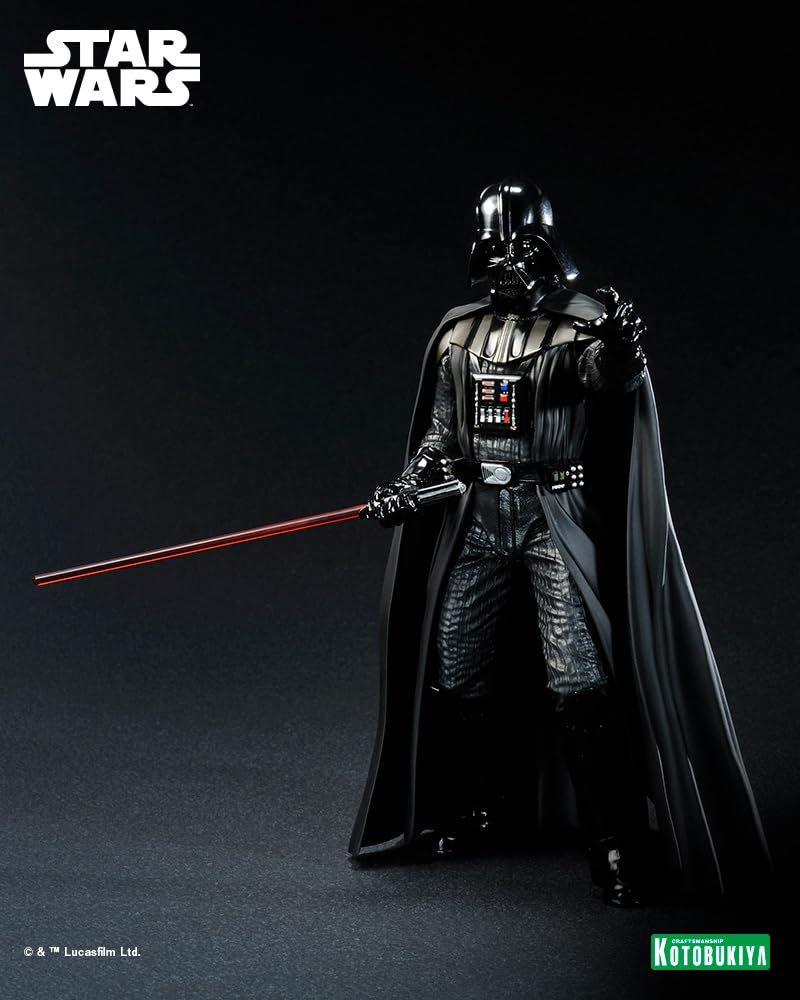 Kotobukiya Star Return of the Jedi Darth Vader Return of Anakin Skywalker Scale PVC Easy Assembly Figure Wars ARTFX+ 1/10 Pre-painted