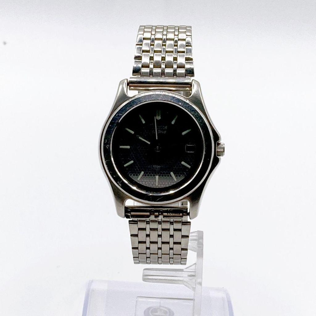 Б/У 257 CITIZEN Eco-Drive Мужские часы Citizen Eco-Drive Синий циферблат