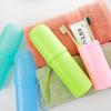 1Pcs Practical Organizer Travel Camping Bath Toothbrush Toothpaste Holder Cover Protect Case Box