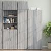 VidaXL Slim Storage Cabinet Sonoma Grey 45x42.5x225 Cm, Bathroom Storage Cabinet, Storage Unit of 3281292
