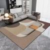 Nordic Geometric Large Living Room Carpets Bedroom Bedside Children Tatami Soft Floor Mat Home Sofa Area Non-slip Rugs Bathroom