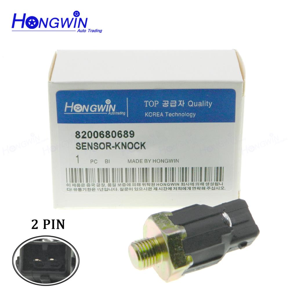 Knock Sensor For RENAULT LAGUNA MEGANE ESPACE CLIO SCENIC I II FLUENCE KANGOO 1.2 1.5 1.6 2.0 2.2 dCi 8200680689 7700866055 Detonation 4