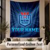 Custom Text Tapestry NSW Blues logo Print Wall Tapestry Indoor Living Room Wall Decor