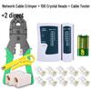 Professional Multifunctional Network Cable Crimper & Tester Set for Cat 5/6