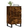 VidaXL Buffet chêne fumé 40x35x70 cm bois d'ingénierie 831105
