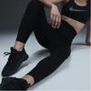 Nike Женские бесшовные леггинсы спереди Черные HJ9196-010