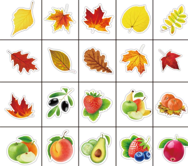 100 Pcs/Set Waterproof Cartoon Fruit Graffiti Stickers For Car Laptop Bicycle Trunk Luggage Case Cute DIY Sticker