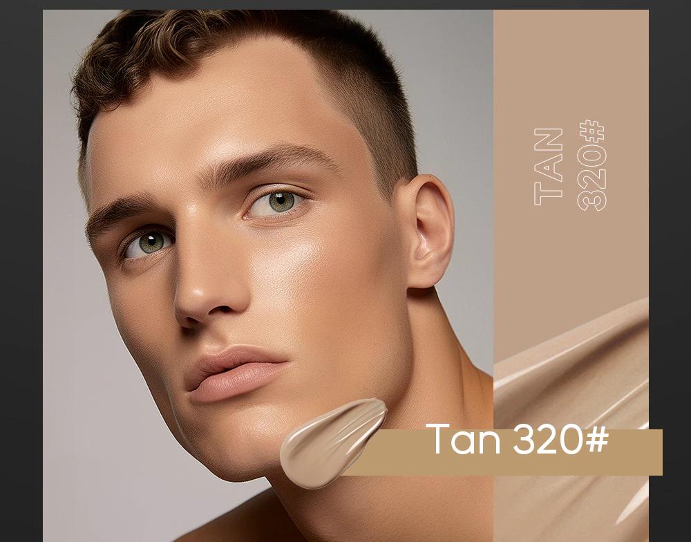 LAIKOU Мужской BB-крем с полным покрытием, корректор, маскирующий акне, натуральный макияж, стойкий, 30 г