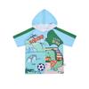 Большое мультяшное абсорбирующее полотенце-пончо для детей - Милый халат для малышей и младенцев