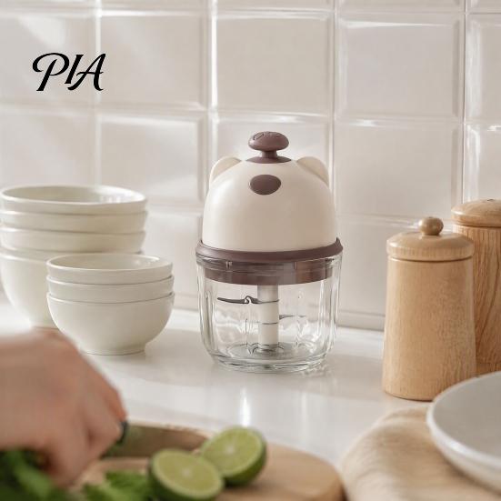 Rechargeable Meat Grinder Electric Garlic Masher, Portable Wireless Food Chopper with Stainless Steel Blades, Mincer for Spices Mini Vegetable Crusher