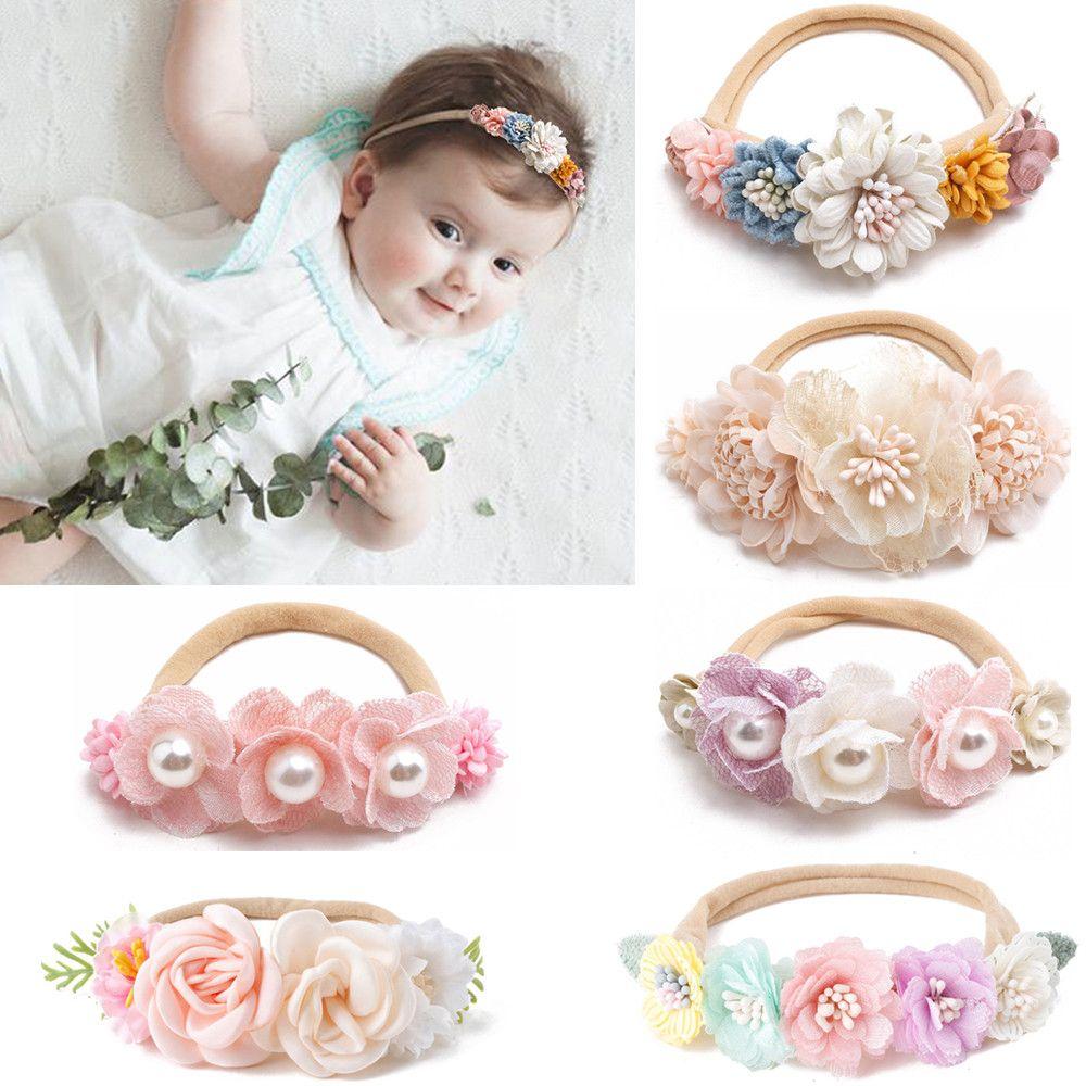Cute Kids Accessories Headwear Toddler Headband Newborn Head Flower Baby Headband Hair Band