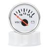 Универсальный вольтметр 52 мм, морской авто вольтметр 8-16 В, водонепроницаемый датчик для мотоцикла, автомобиля, лодки, автомобиля с красным