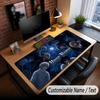 Custom Name Extended Mouse Pad,Death Note Gaming Desk Mat For Home Office Desktop Decor