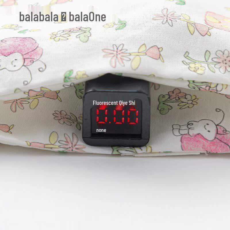 Длинная рубашка в цветочек и клетку для девочек Balabala