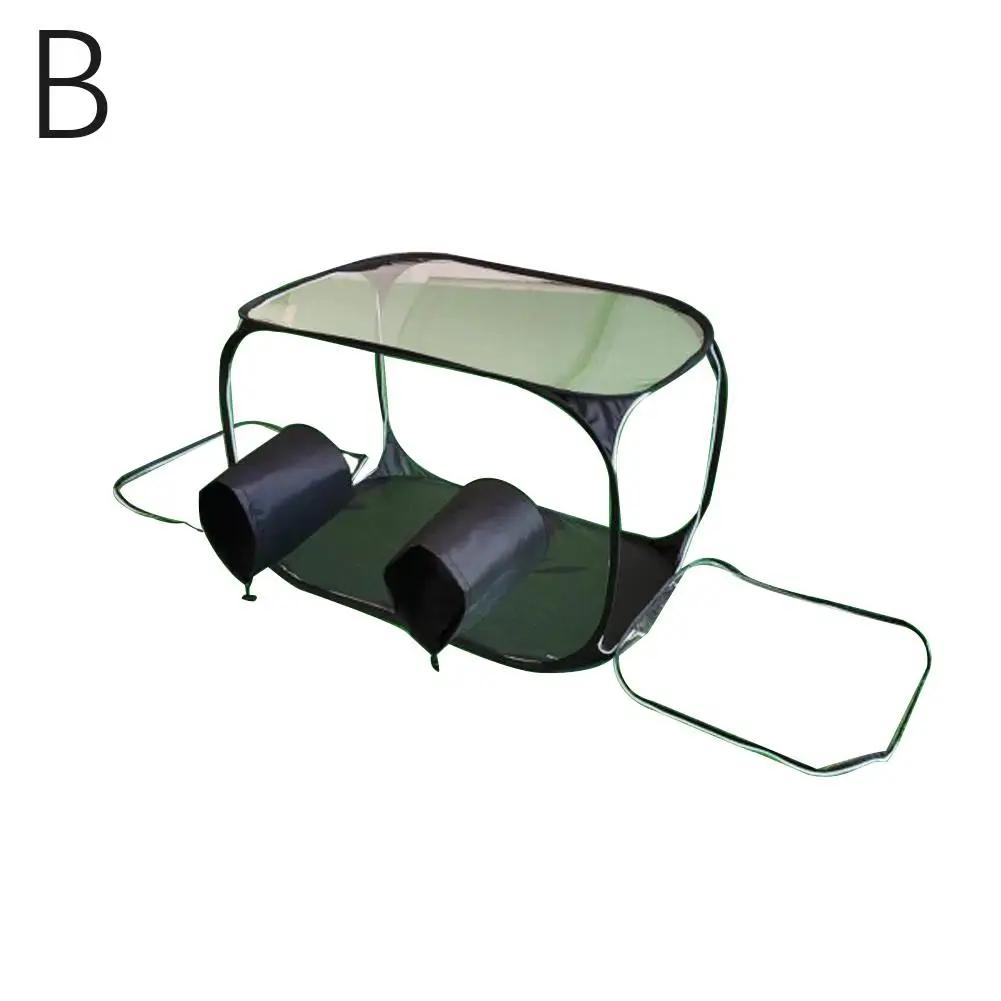 Воздушный короб Портативный Складной Стационарный Прозрачный Палаточный Вентиляция Большой Комплект Культивационная Емкость Стабильный H2W8