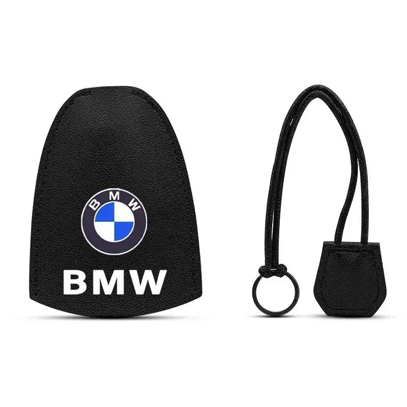 E60 E93 2025 Hot Car For BMW High Quality Leather Car Key Holder Key Case Key Bag For BMW 1 3 5 Series X1 X4 X5 X7 G20 G38 F20 F