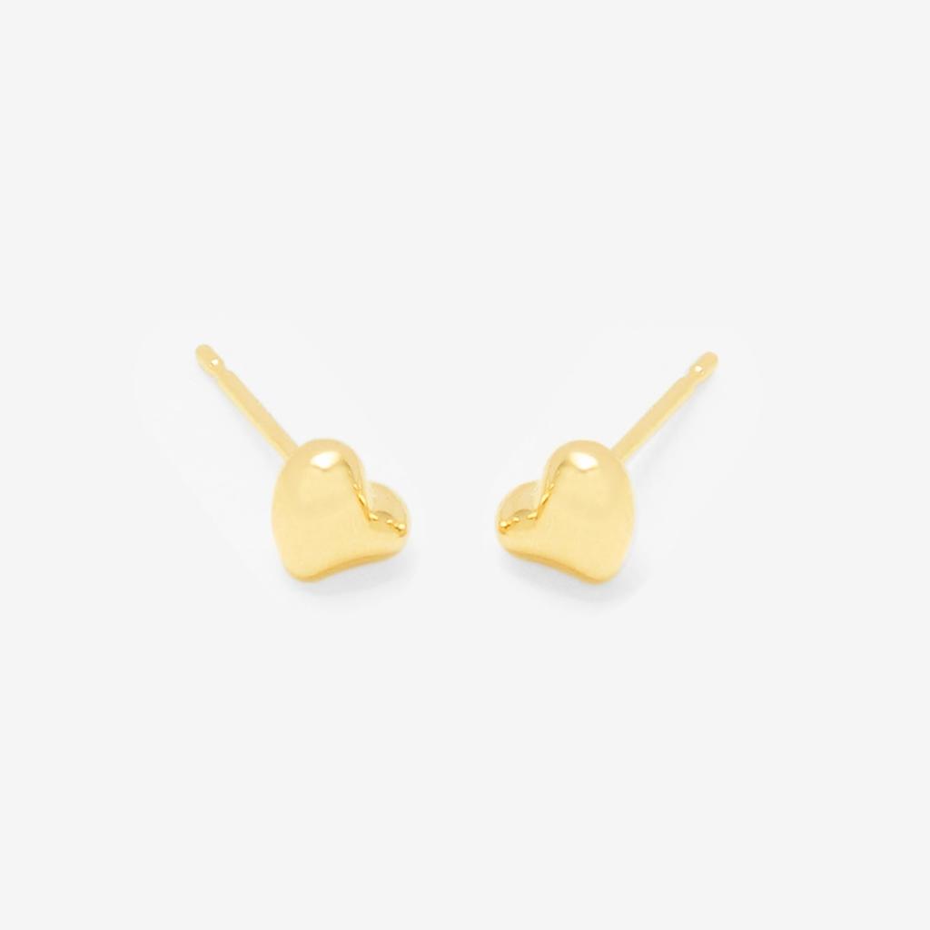 ESTELLE 18K Yellow Gold Heart Motif Earrings [Official] Women's 0202-3305-0019-0000
