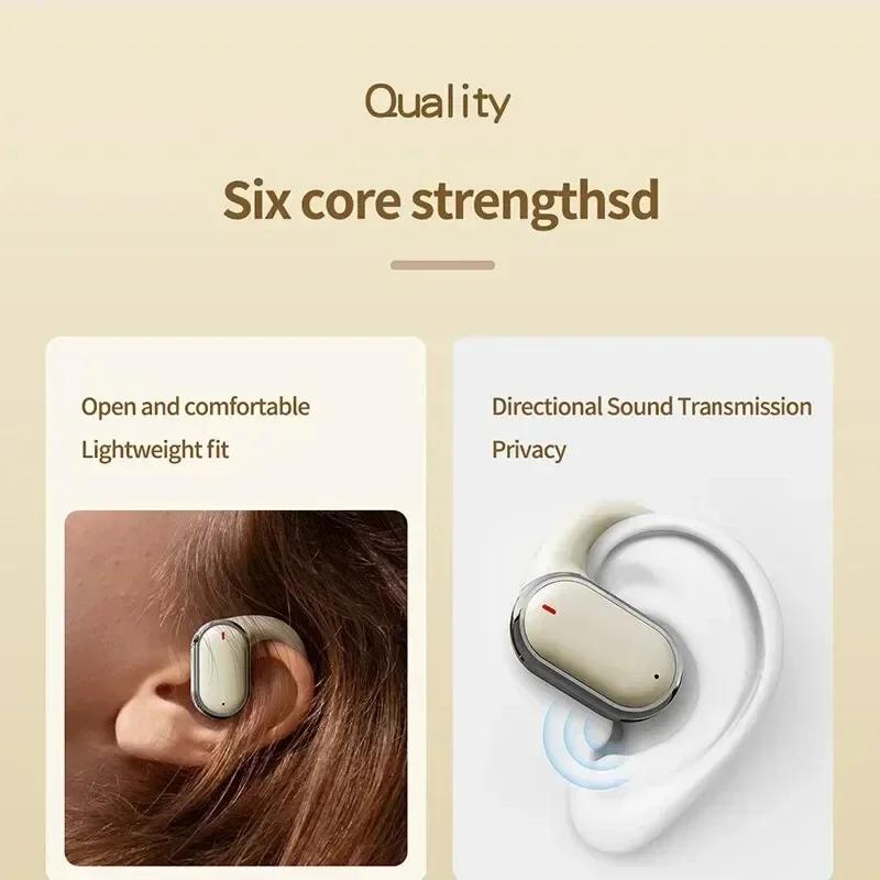 Xiaomi Беспроводные наушники-вкладыши с креплением за ухо X93, шумоподавляющие наушники с креплением на ухо, водонепроницаемые наушники-вкладыши для работы, бега, ходьбы