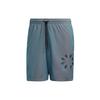Originals Trefoil-ST Shorts With Rotating Logo And A Dazzling Drawstring Men Shorts Grey Blue H41403