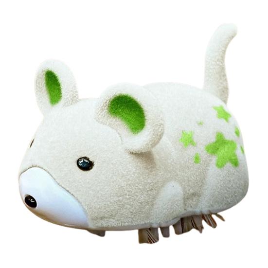 Electric Fake Rat Cat Toy Interactive Electronic Realistic Plush Mouse Toy Automatic Moving Kitten Self Play Exercise Toy for Indoor Cats