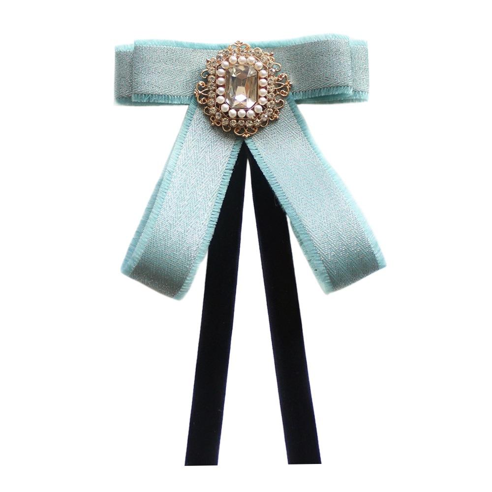 Простой Узкий Ленточный Бриллиантовый Галстук-бабочка Стразы Рубашечный Галстук-бабочка Женский Мужской Аксессуар для Торжественной Одежды