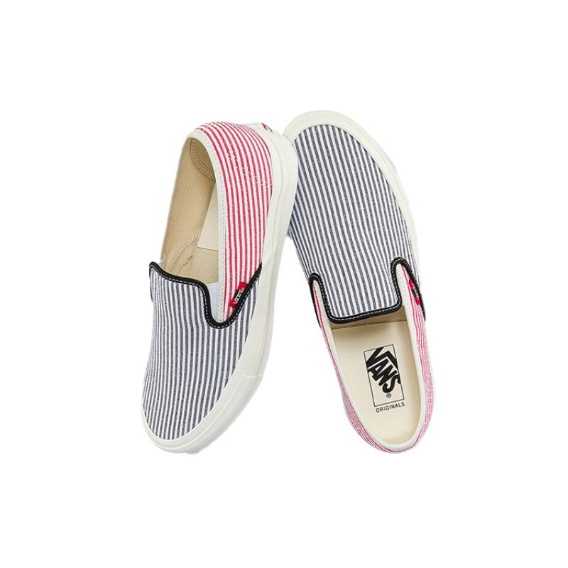 Vans Стиль 48 Lx Повседневная Мода Кеды Унисекс Сине-Розовая Полоска 'Сине-Розовый' Vans VN0A4UVFAR7