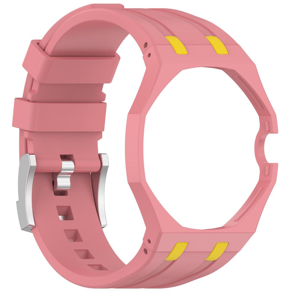 Корпус + Силиконовый Ремешок Для Swatch x AP Royal Pop Карманный Набор для Модификации Сменный на 2 в 1 Интегрированный Браслет Наручные Часы