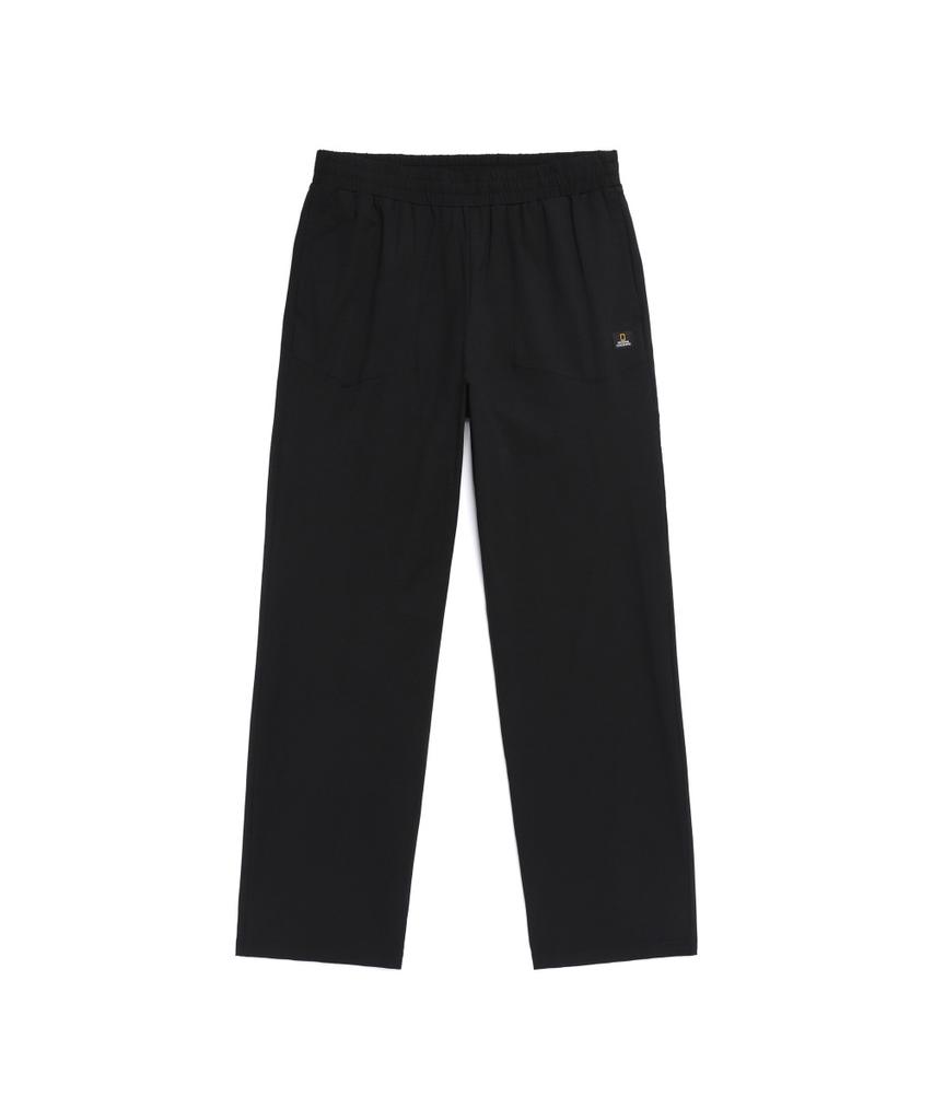 NATIONALGEOGRAPHIC N262Upt991 Замороженный Воздух Полуприлегающие Прямые Брюки Черный