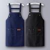 Canvas Chef Apron Waterproof Denim Apron Kitchen Sleeveless Apron For Men Women