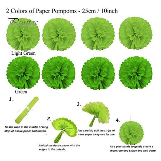 1 комплект, комплект для украшения вечеринки, красочные бумажные вееры с цветами, помпоны, баннеры, карнавальные украшения для дня рождения, праздника, фиесты