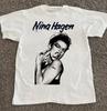Коллекция коротких футболок Nina Hagen S–5XL Белая футболка Унисекс футболка