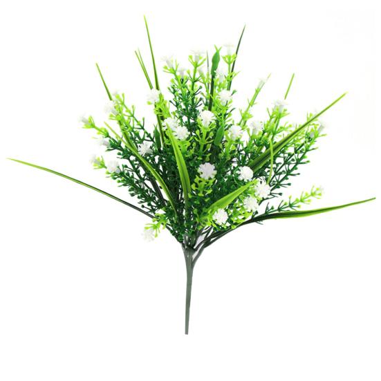 1 шт. искусственные цветы Babysbreath, водонепроницаемые искусственные растения, магазин, домашний декор бонсай