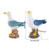 Handmade Seabird Ornament Waterproof Seagull Model Ornament Small Seagull Model  Children's Room