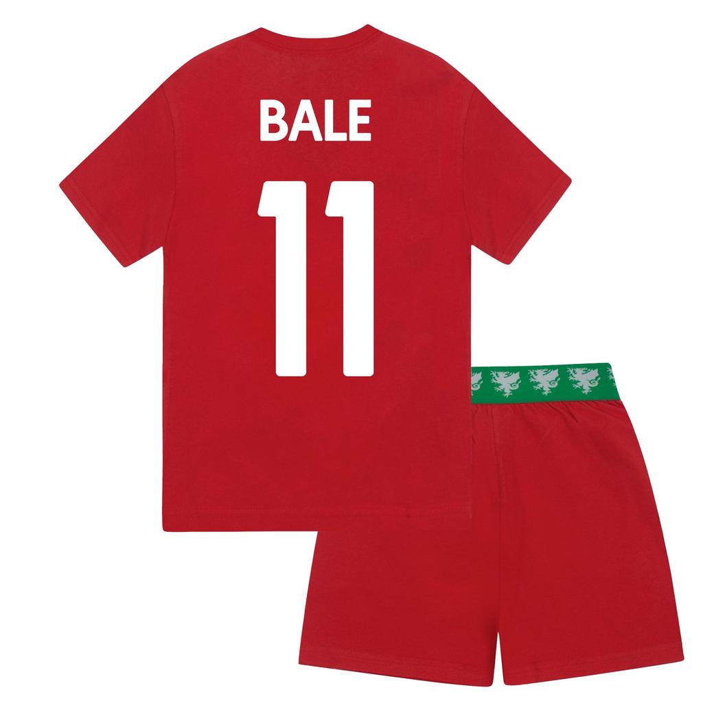 Wales Cymru Boys Bale 11 Short Pyjama Set