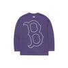 New MLB T Shirts Unisex Purple 3ATSL0314-43NYL