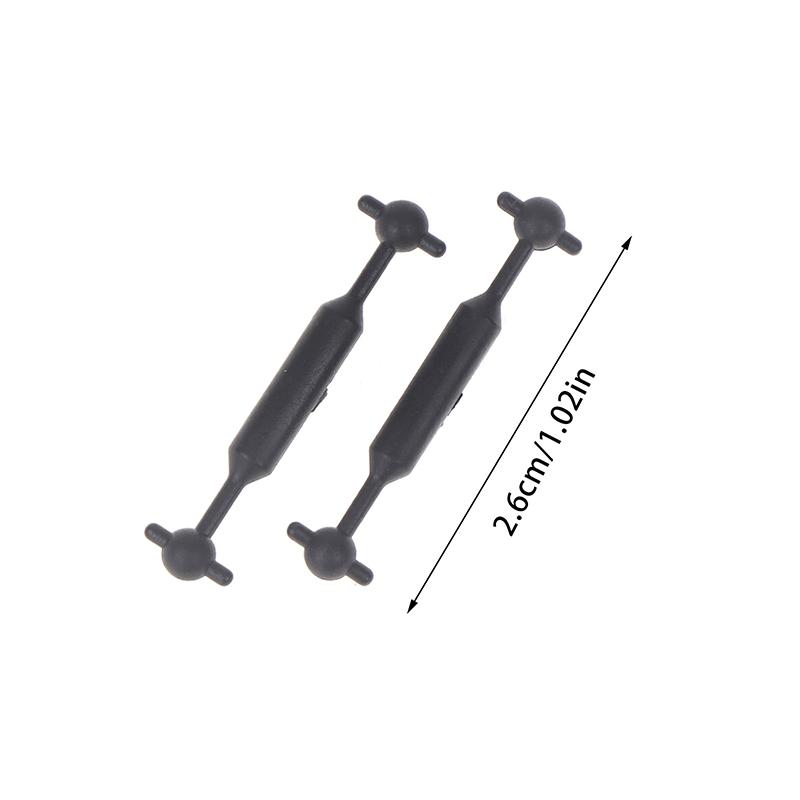 2pcs/lot Ho Scale 1:87 Railway Train Accessories Coupler Connector ABS Plastic Motor Drive Rod Train Model Connecting Rod