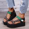 Slope Heel Fashionable Women's Sandals