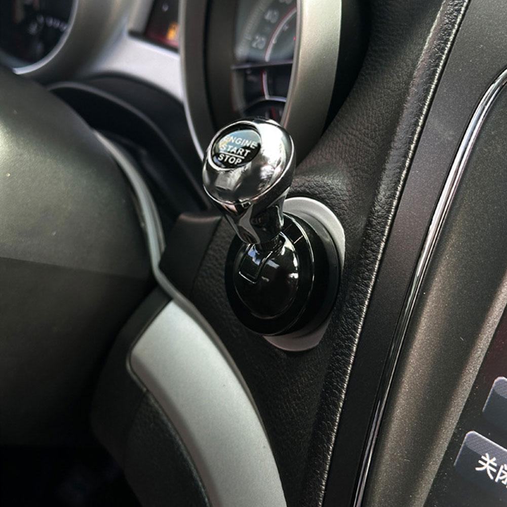 Car One Touch Start Button Rocker Push Button Cover Car Ignition Device Stop Start Button Cover Auto Interior Decor Accessories